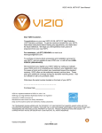 Vizio VA19L HDTV10T User manual