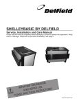 Delfield 6125XLR-S Installation manual