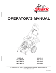 Shark DGA-383537 Operator`s manual