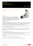 Axis E100 Installation manual