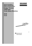 Dolmar HEDGE HT-355 Instruction manual