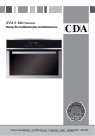 CDA SV451 Oven Manual