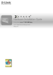 D-Link xStack DGS-3400 Series Installation guide