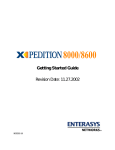 Enterasys 8000/8600 Specifications