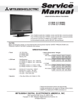 Mitsubishi LT-3280 Service manual