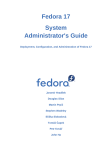 Fedora 17 System Administrator`s Guide