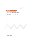 AEG THYRO-A Operating instructions