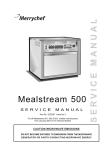 Merrychef 502 Service manual