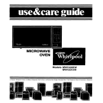Whirlpool MWISOIXW Use & care guide
