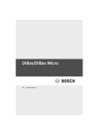 Bosch DiBos Micro System information