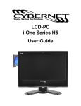 Cybernet i-One Series H5 User guide