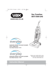 Vax EVERYDAY V-042 Instruction manual