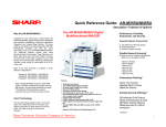 Sharp AR-M355U Service manual