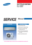 Samsung AS09HPCN Service manual