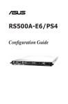 Asus RS500A-E6/PS4 Specifications