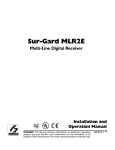 SG Security Communications MLR2-E Specifications