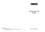 Zanussi ZI 230 Z Specifications