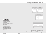 Viking VDSC548T4GQSS Specifications