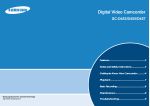 Samsung SC-D455 User`s manual