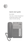 AT&T ML17939 User`s manual
