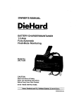 DieHard 20071220 Owner`s manual
