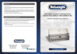 DeLonghi DELUX8BIS21NG Operating instructions