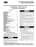 Carrier 39LG Specifications