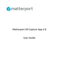 Matterport 3D Capture App 2.0 User Guide