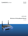 Cisco WRT54GL User guide
