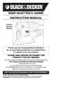 Black & Decker MS2000 Instruction manual