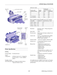 Epson Stylus 800 - Ink Jet Printer Specifications