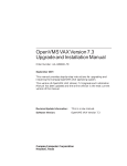 Vax VS-190 SERIES Installation manual