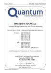 Quantum 270-11AC3-134 Owner`s manual
