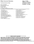 Philips 29LL600 Service manual