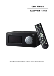 Dvico PVR M-4130SH User manual