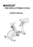 Maxxus PRO SPK-23 Owner`s manual