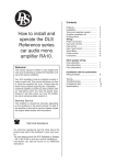 DLS Reference series Specifications