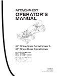 Simplicity 1694150 Operator`s manual