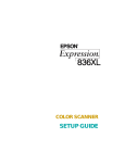 Epson B813102 Setup guide