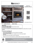 Regency Fireplace Products HZ42E-NG Installation manual