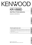 Audiovox PS-230i Instruction manual