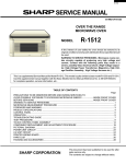 R-1512 SERVICE MANUAL