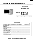 R-930AK R-930AW SERVICE MANUAL